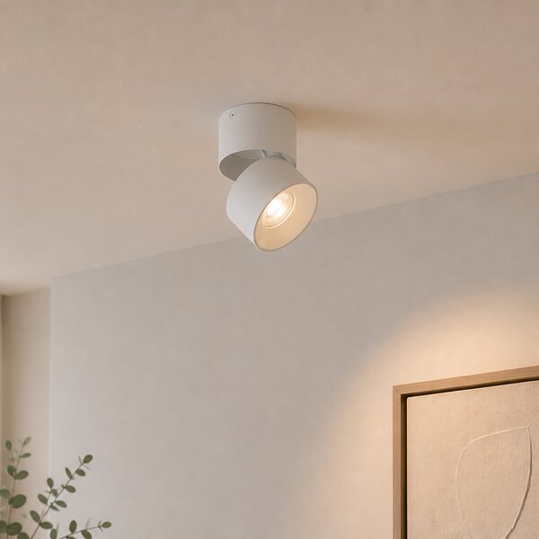 Modern felületre szerelhető spotlámpa fehér GU10 50mm dönthető - Echo