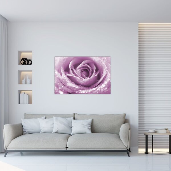 Egy rózsa virág részlete (90x60 cm)