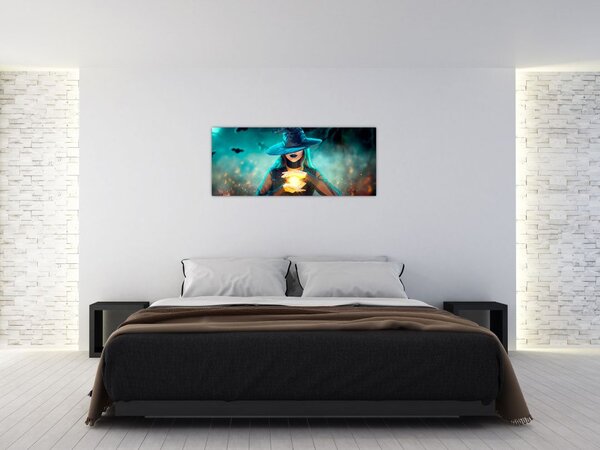 Boszorkány képe (120x50 cm)