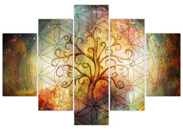Absztrakt kép fáról (150x105 cm)