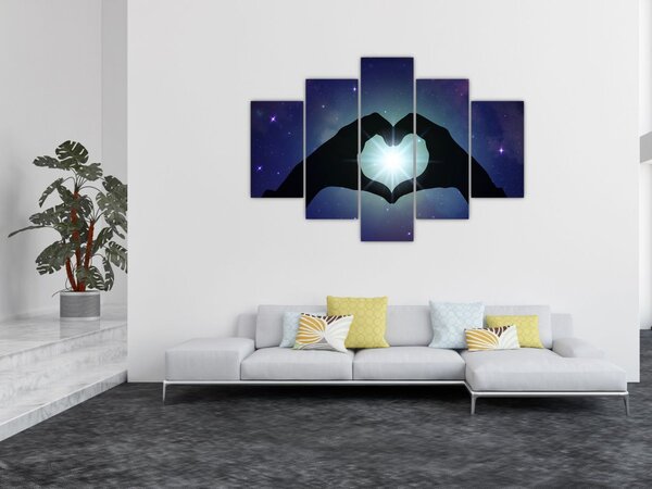 Kép - Szimbolikus szerelem (150x105 cm)