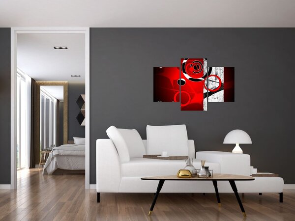 Az absztrakció képe (90x60 cm)