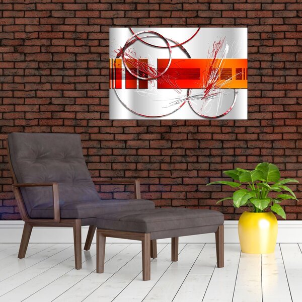 Absztrakt kép (90x60 cm)