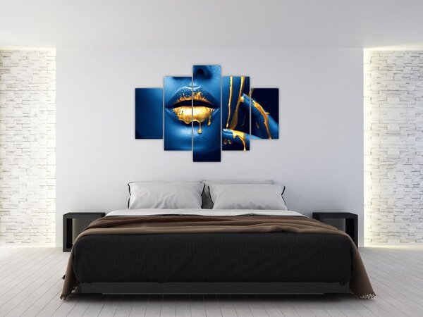 Egy emberi arc kép (150x105 cm)