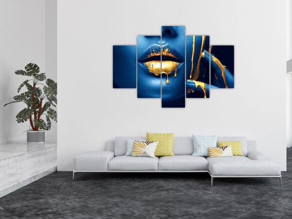 Egy emberi arc kép (150x105 cm)