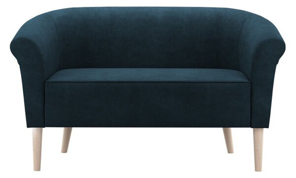SILDA kétszemélyes skandináv stílusú kanapé - kék