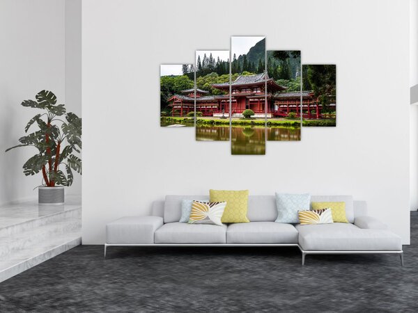 Kép - kínai építészet (150x105 cm)