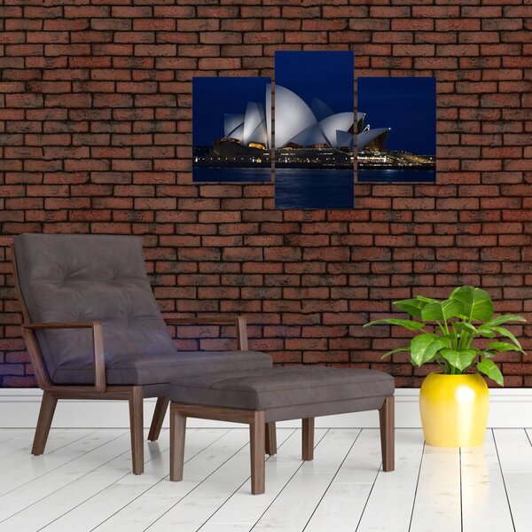 Sydney éjszakai kép (90x60 cm)