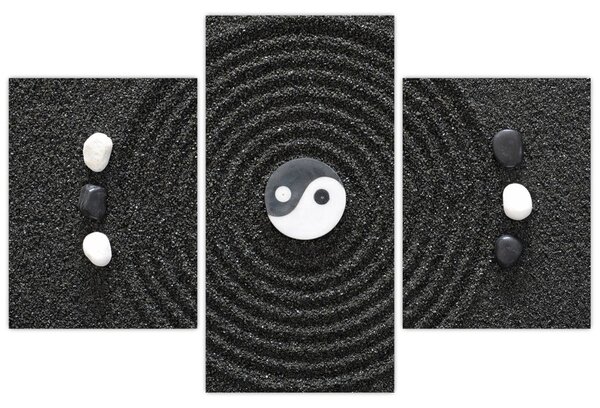 Kép - Yin és Yang (90x60 cm)