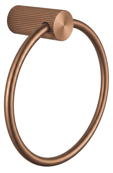 Fürdőszobai akasztó Ring 64106 SOLO Brush Copper