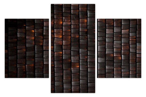 Modern absztrakt kép (90x60 cm)