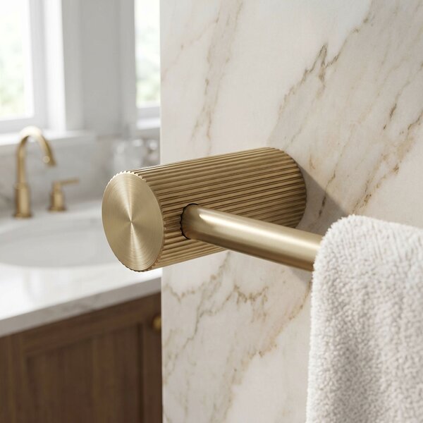 Fürdőszobai akasztó 64101 SOLO Brush Gold