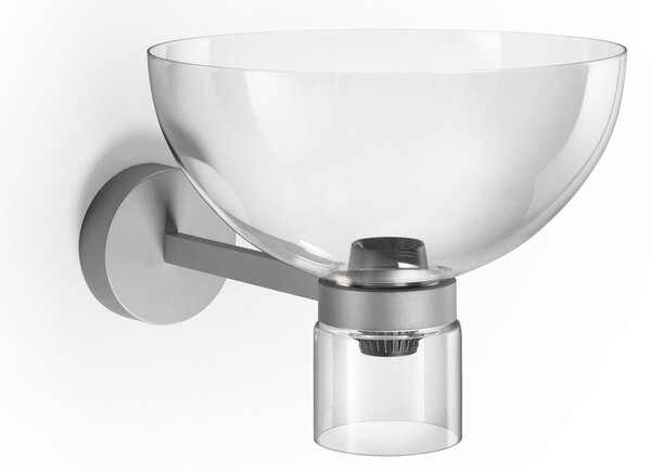 Fali Lámpa FLOS, Nocturne Bowl, dimmable, Fémes, Folyosó, Alumínium, Dizájn