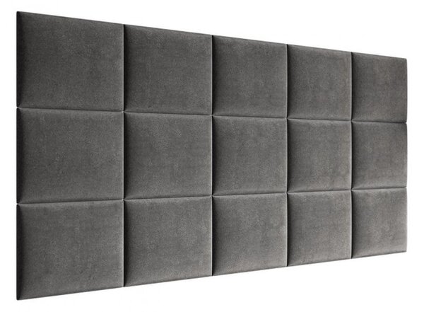 PAG kárpitozott falpanel 40x30 - szürke