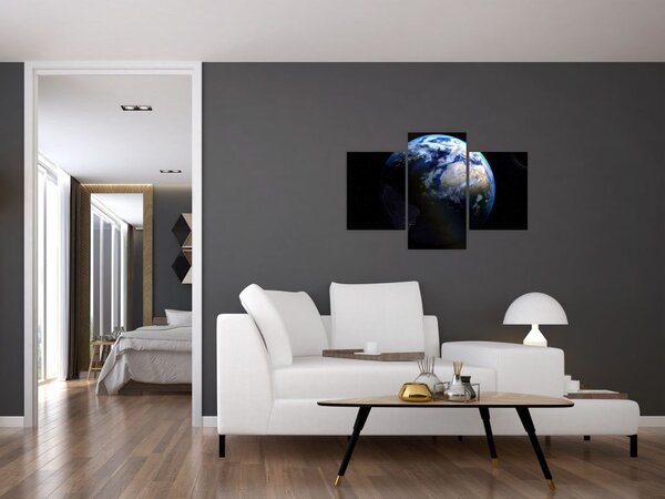 A Föld bolygó képe (90x60 cm)