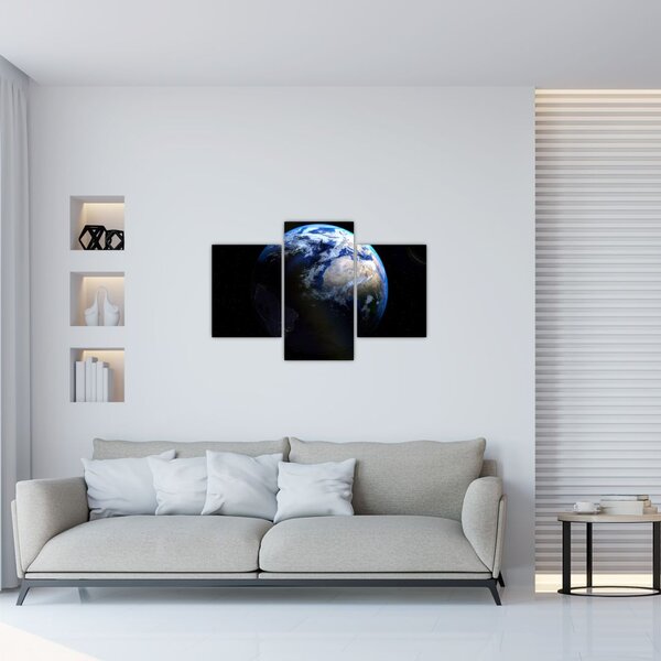 A Föld bolygó képe (90x60 cm)
