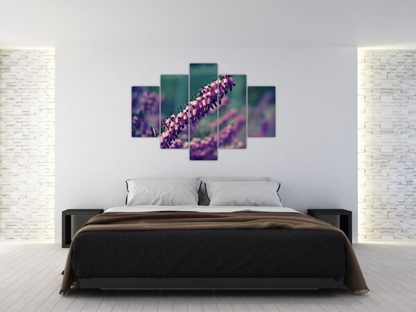 Lila virág képe (150x105 cm)