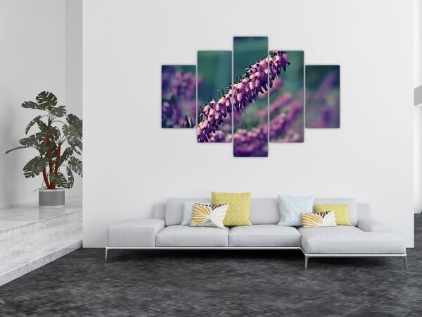Lila virág képe (150x105 cm)