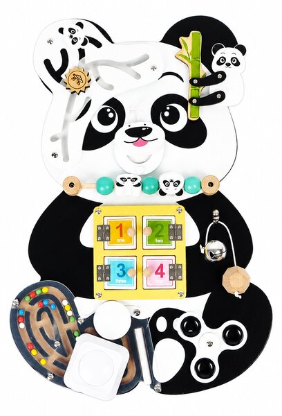 Aga4Kids Montessori fa tábla Panda
