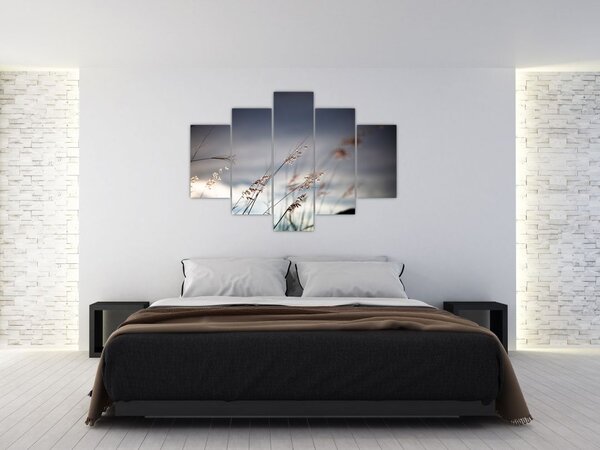 Kép - Rét virágai a tónál (150x105 cm)