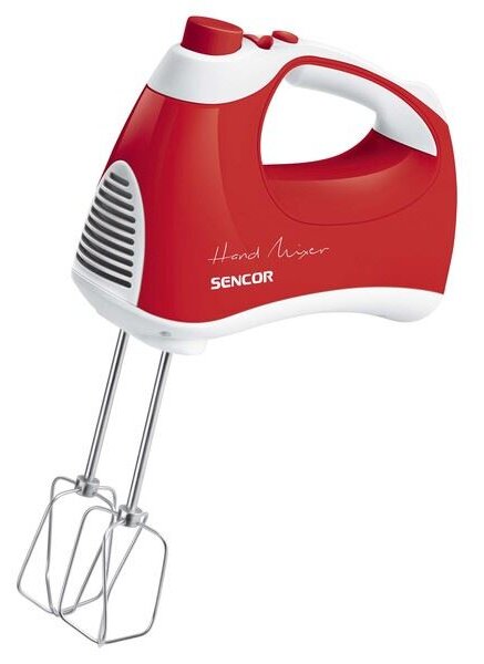 Sencor SHM 5404RD kézi mixer 200W piros-fehér