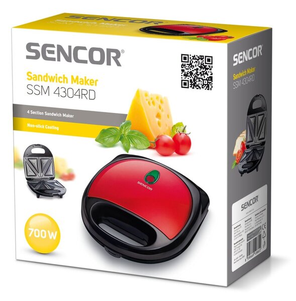 Sencor SSM 4304RD szendvicssütő