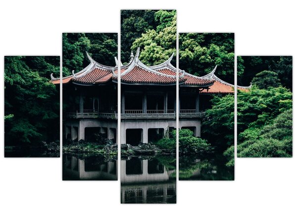 A japán nemzeti kert képe (150x105 cm)