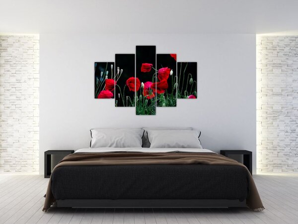 Kép - Pipacsok tánca (150x105 cm)