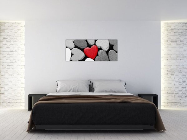 A fa szívék képe (120x50 cm)