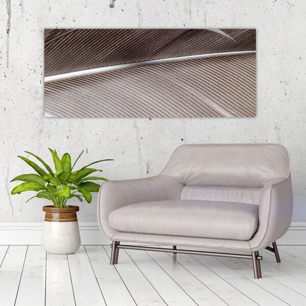 Absztrakt kép szálak (120x50 cm)