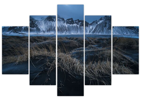 Kép az izlandi csúcsokról (150x105 cm)
