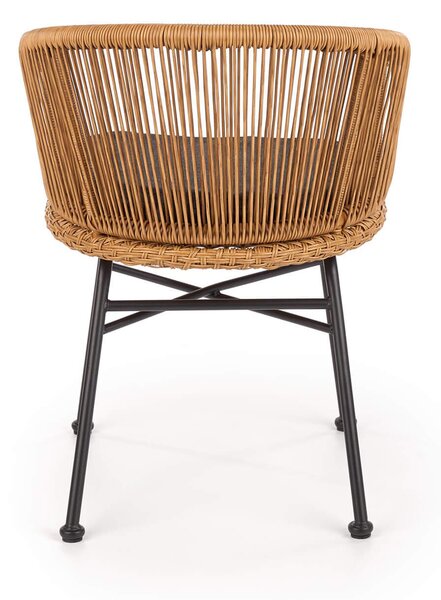 Rattan kerti fotel K400