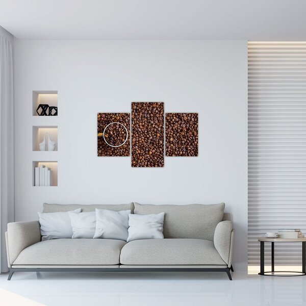 Kép - kávé szemek (90x60 cm)