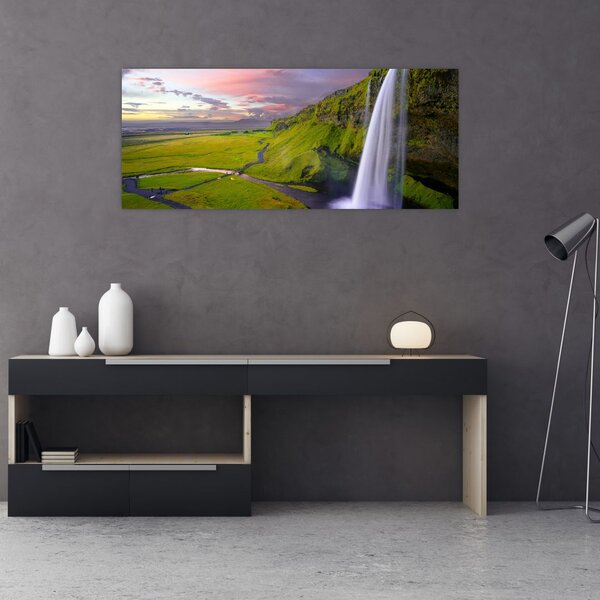 Vízesések képe (120x50 cm)