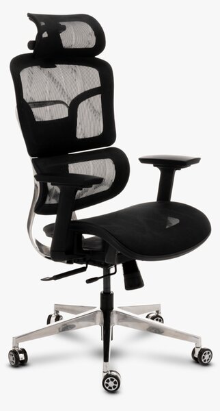 REVOTICA WINNIPEG A7012 (YP-05) FEKETE MESH ERGONÓMIKUS IRODASZÉK