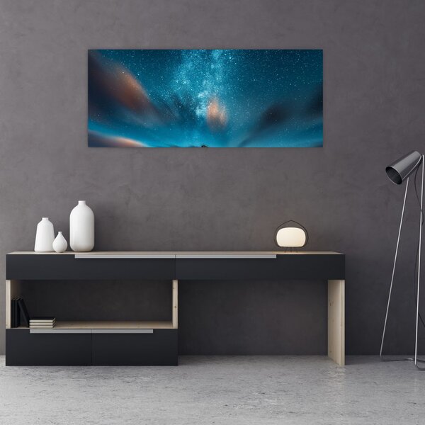 A kék Tejút képe (120x50 cm)