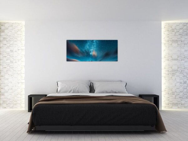 A kék Tejút képe (120x50 cm)