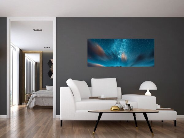 A kék Tejút képe (120x50 cm)