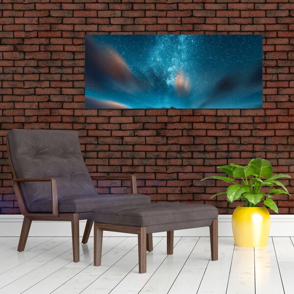 A kék Tejút képe (120x50 cm)