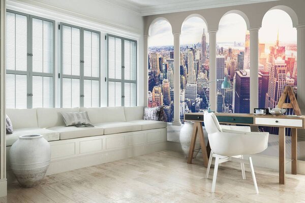 Fotótapéta - Oszlopok New York-ban (152,5x104 cm)