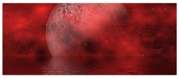 Kép - Hold a felszínen (120x50 cm)