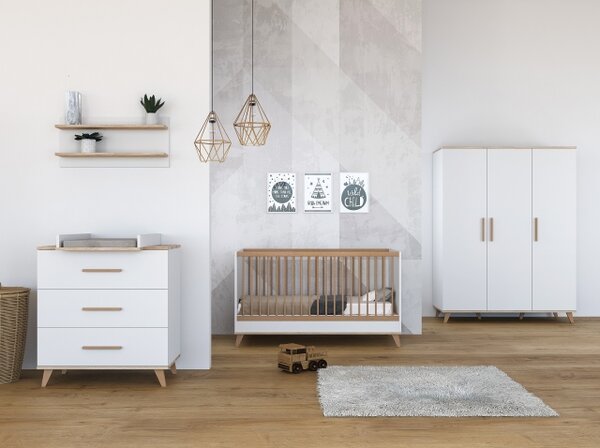 Flip white oak babaszoba szett 1