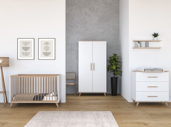 Flip white oak babaszoba szett 2