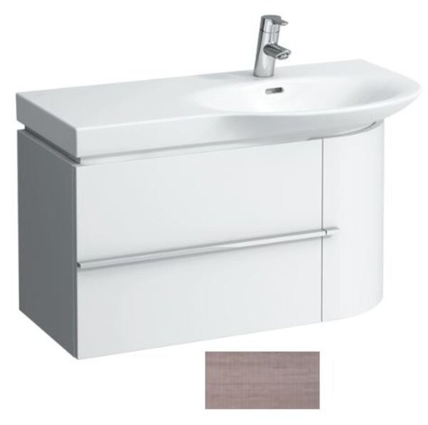 Fürdőszobaszekrény mosdó alá Laufen Case 84x37,5x37,5 cm meszes tölgyfa dekorban 0150.1.075.519.1