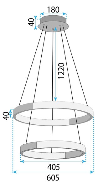 LED Lámpa LHJ044-CP2 GOLD