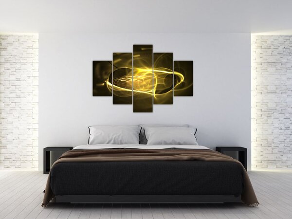 Modern absztrakt kép (150x105 cm)