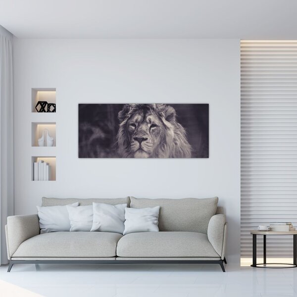 Oroszlán képe (120x50 cm)