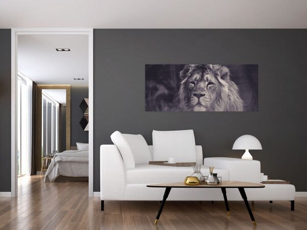 Oroszlán képe (120x50 cm)