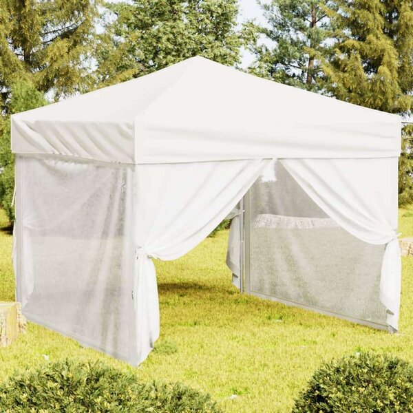 VidaXL Összecsukható Rendezvénysátor - Fehér - 3x3m
