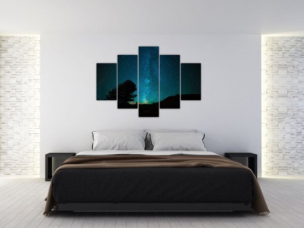 Egy éjszakai égbolt csillagokkal (150x105 cm)